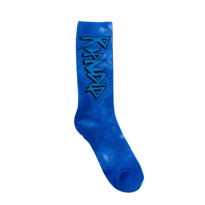 Retro Socks (Blue Tie Dye) sold by Ripndip