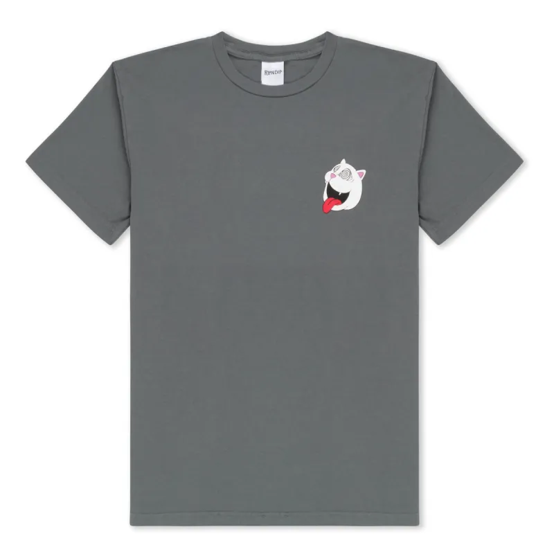 Spiraling Tee (Charcoal) sold by Ripndip