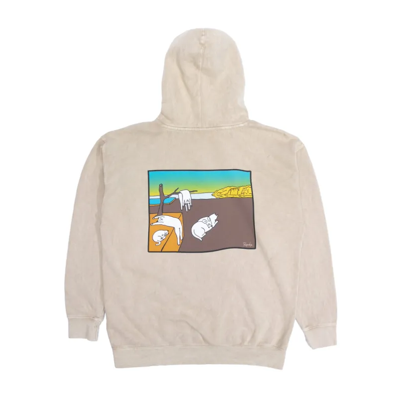 Nermali Hoodie (Beige Mineral Wash) sold by Ripndip