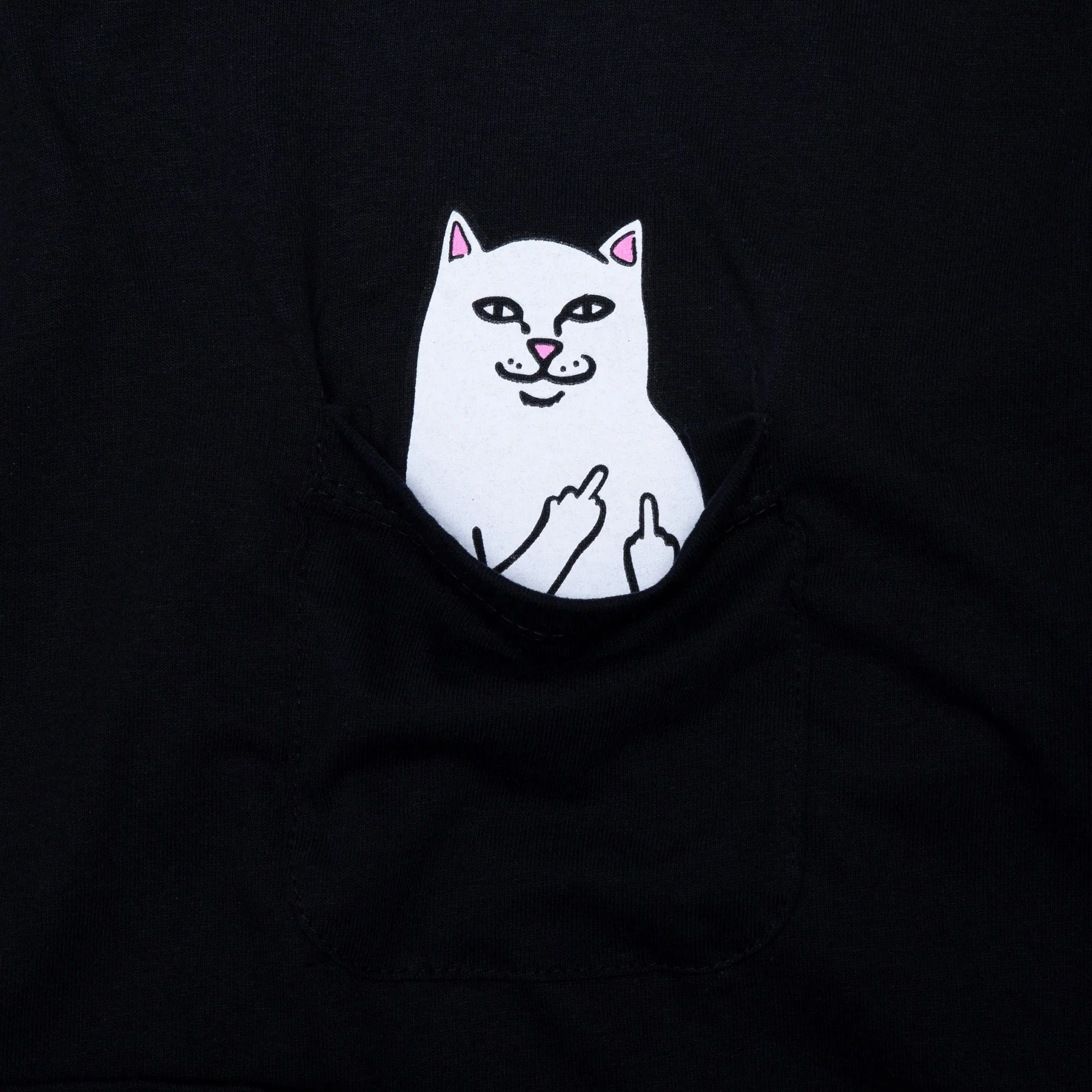 Lord Nermal L/S Pocket Tee (Black) sold by Ripndip product image thumbnail 2