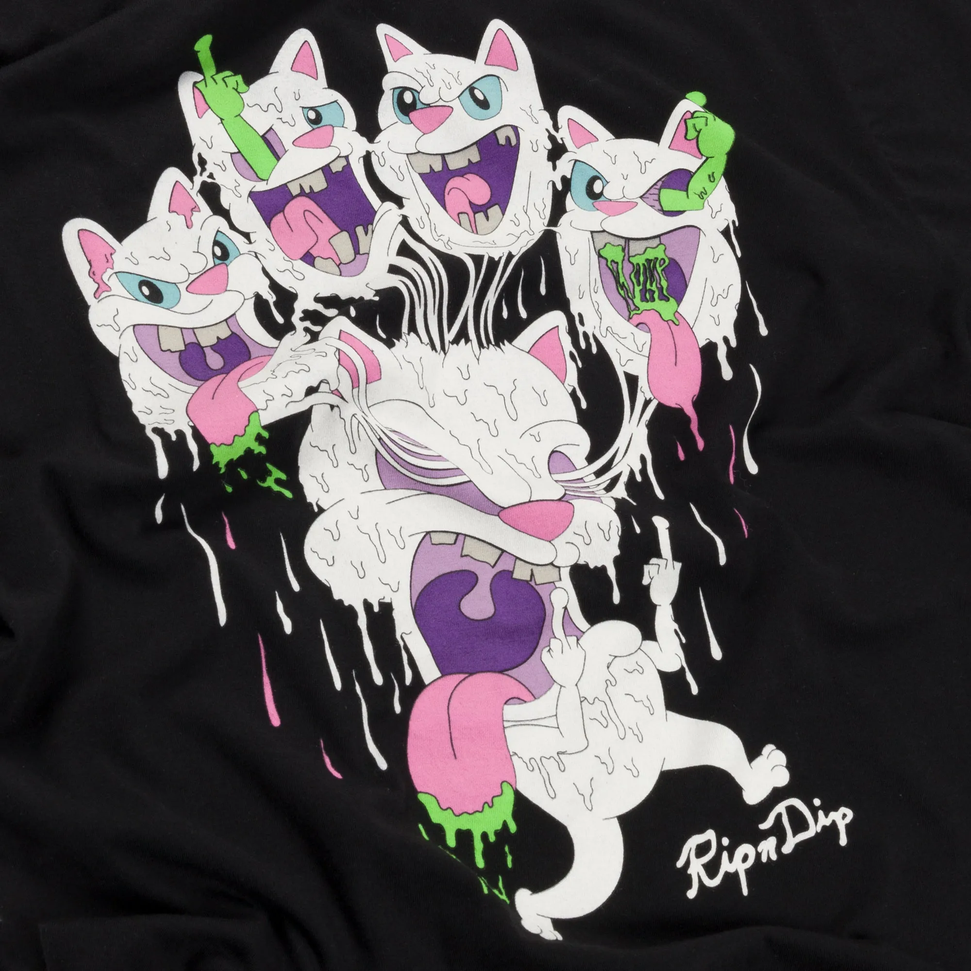 Slimy Boys Boyfriend Tee (Black) sold by Ripndip product image thumbnail 3