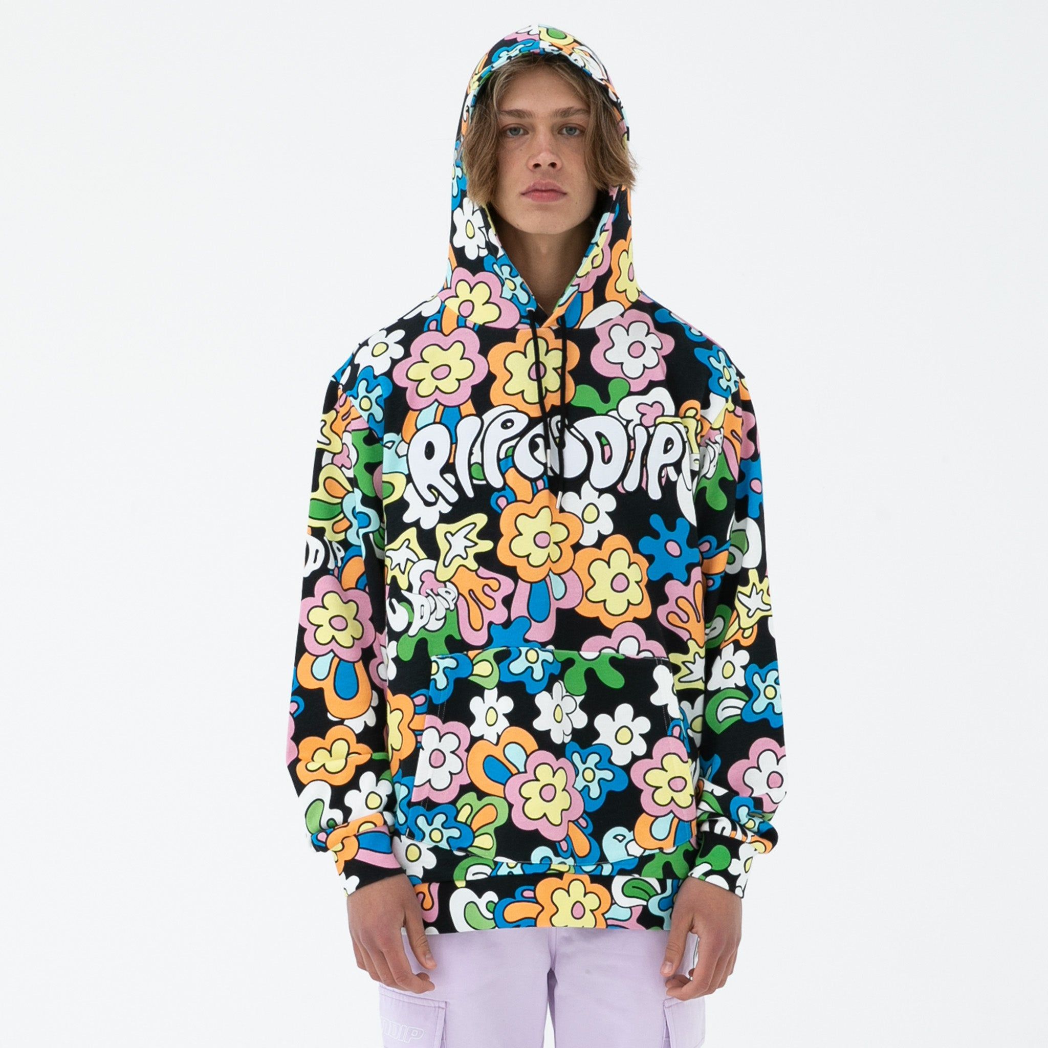 Flower Child Hoodie (Multi) sold by Ripndip product image thumbnail 3
