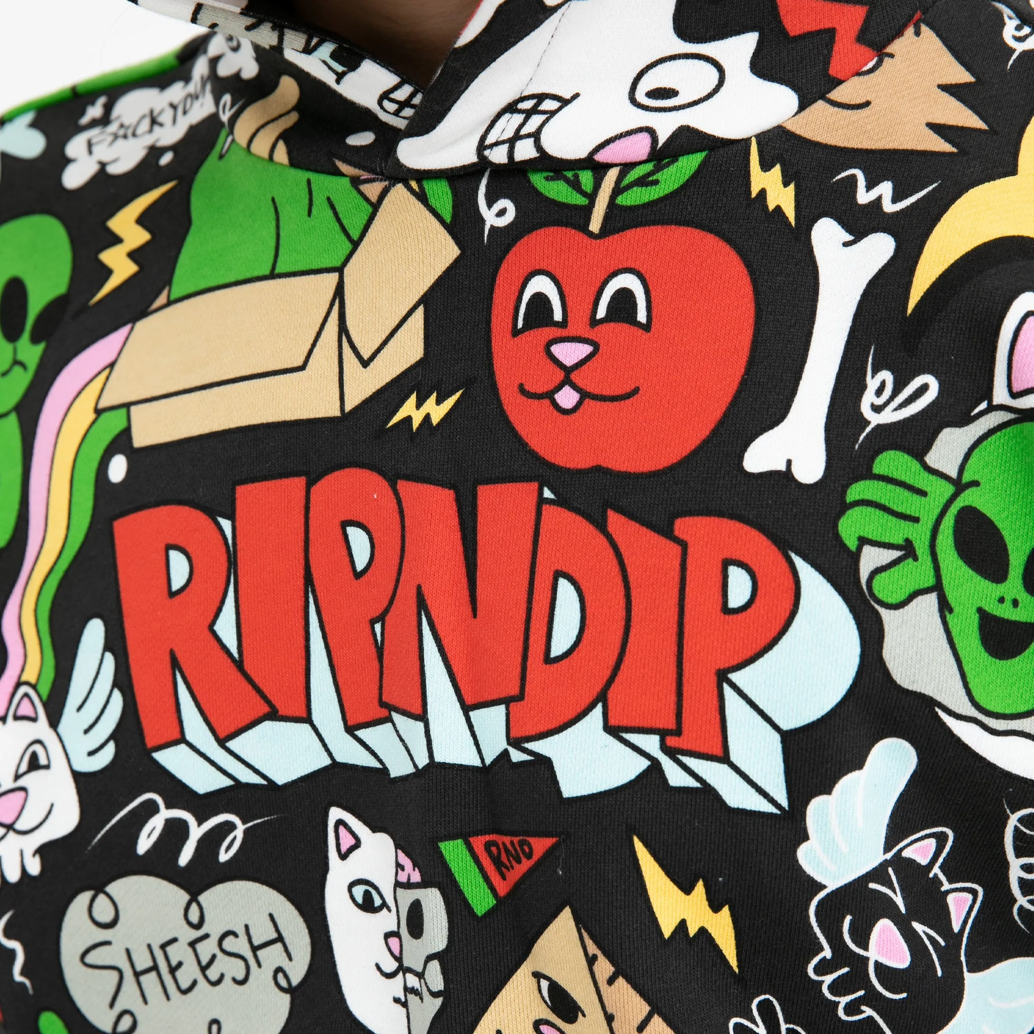 Good Days Hoodie (Black) sold by Ripndip product image thumbnail 3
