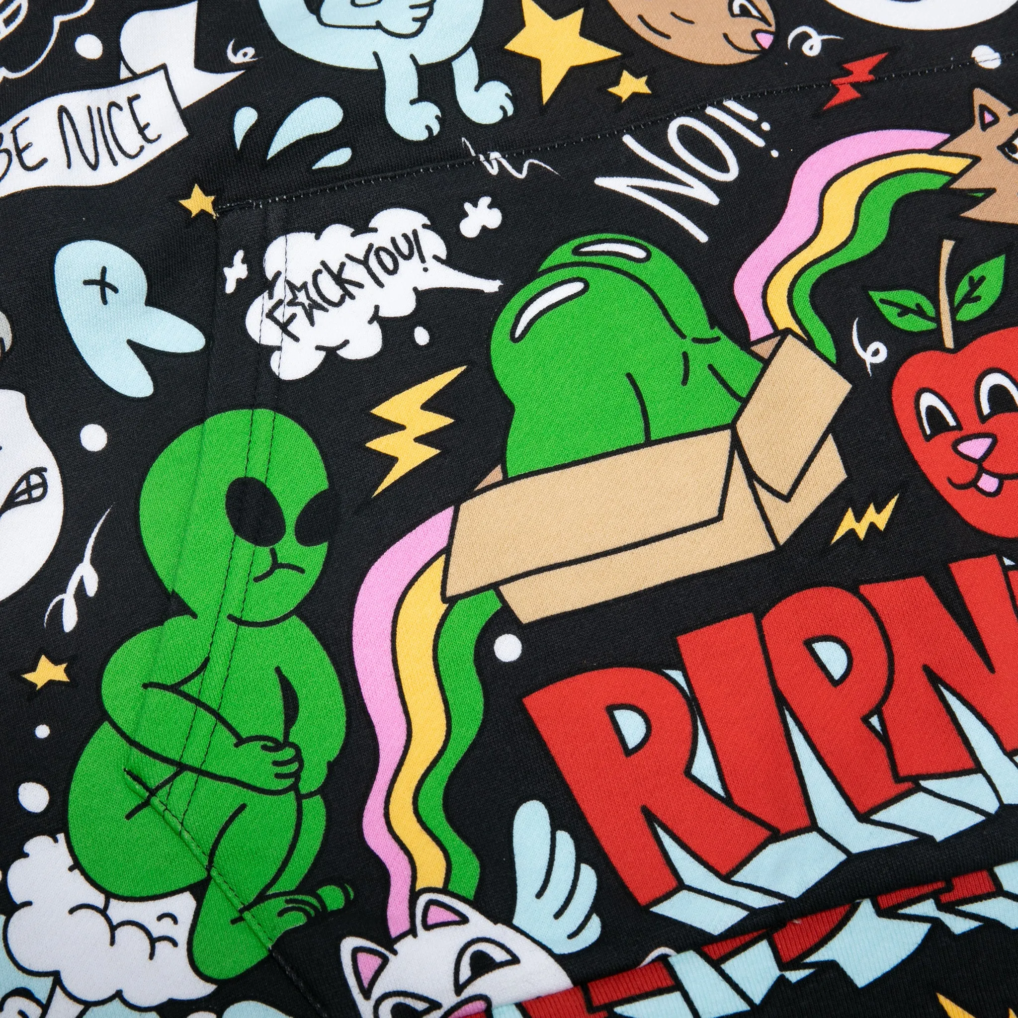 Good Days Hoodie (Black) sold by Ripndip product image thumbnail 4