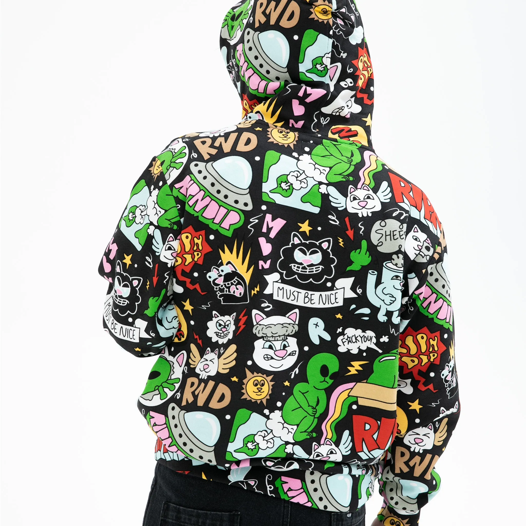 Good Days Hoodie (Black) sold by Ripndip product image thumbnail 2