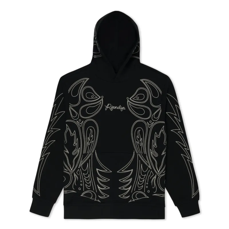 Howdy Hoodie (Black) sold by Ripndip