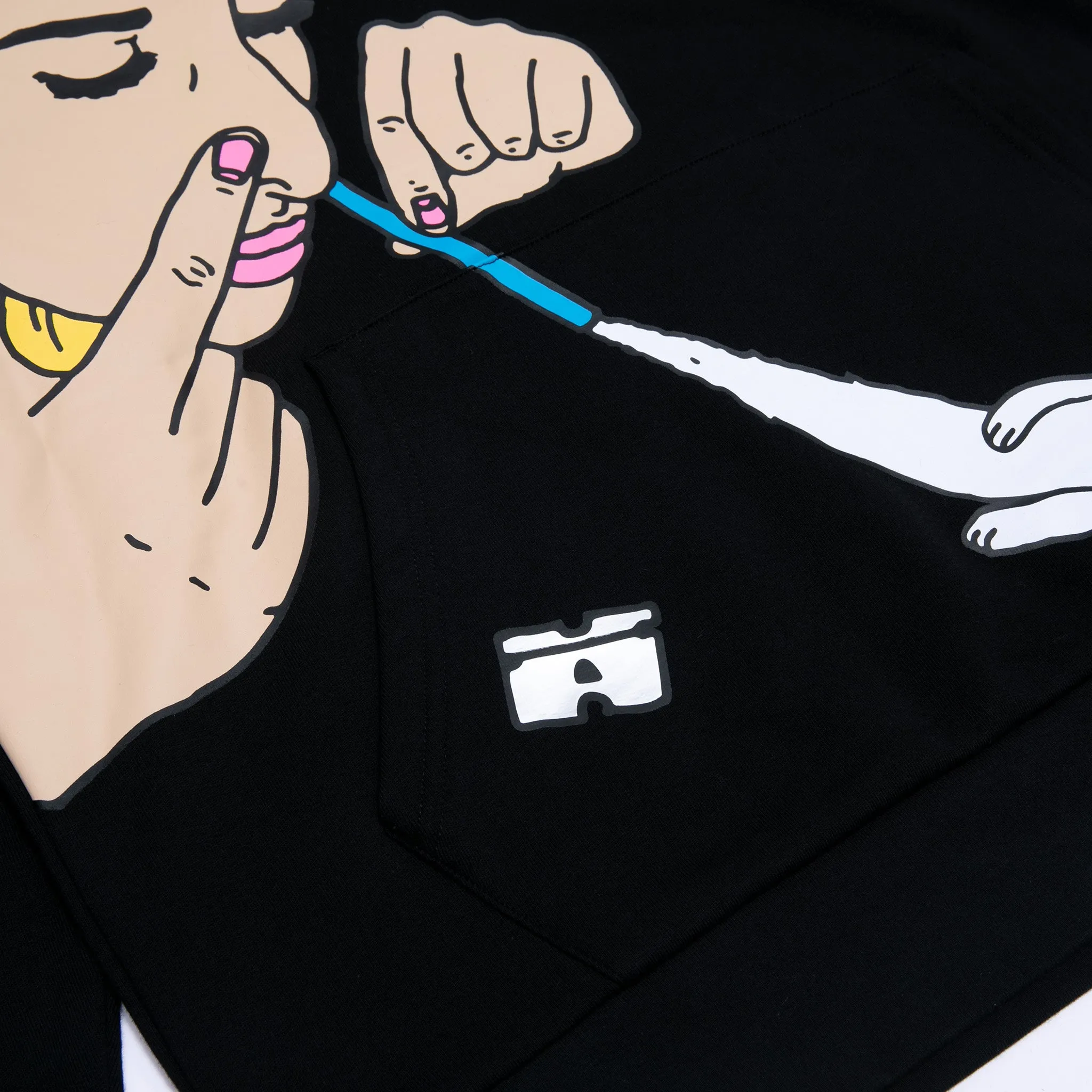Coco Nermal Hoodie (Black) sold by Ripndip product image thumbnail 3