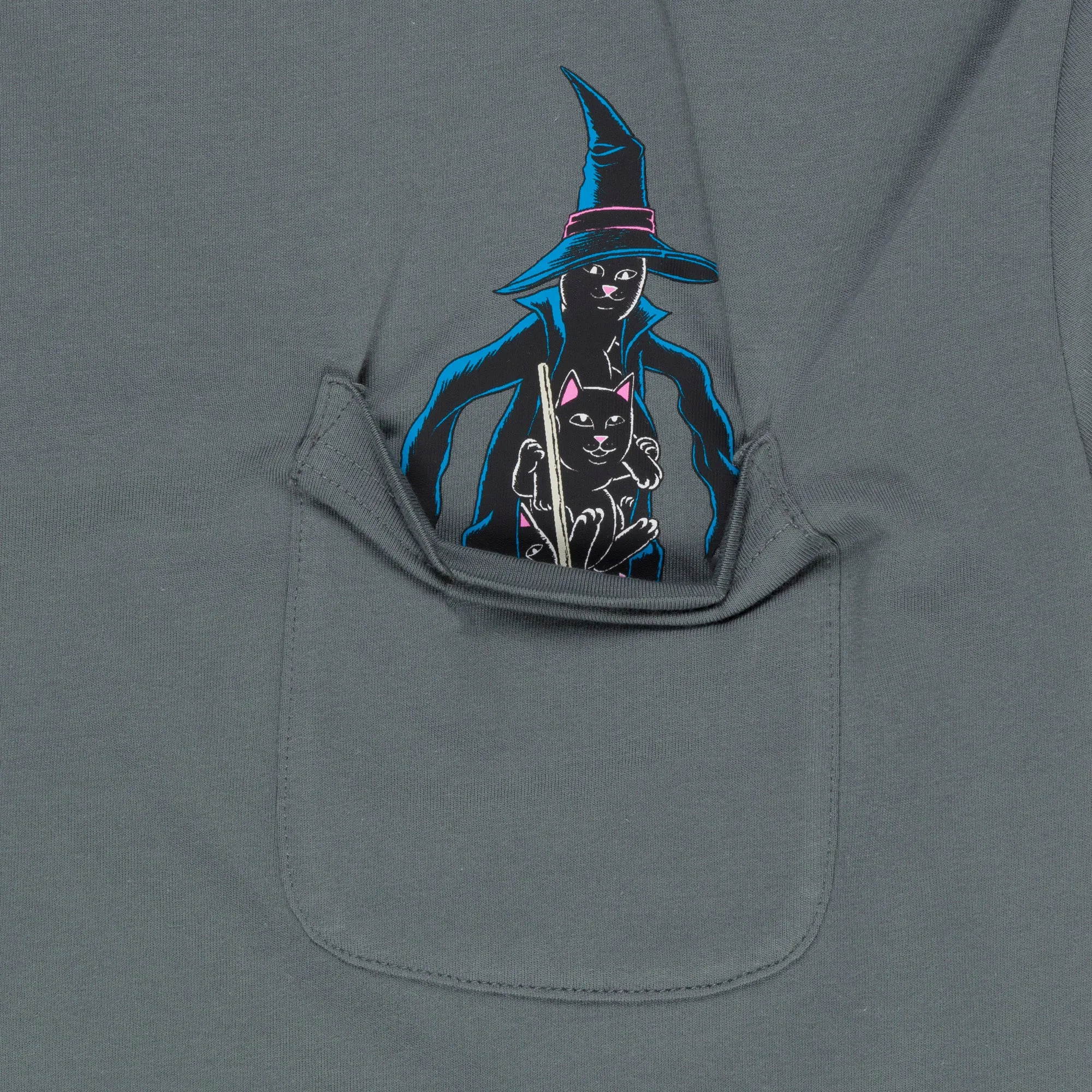 Jermie Witch Pocket Tee (Charcoal) sold by Ripndip product image thumbnail 3