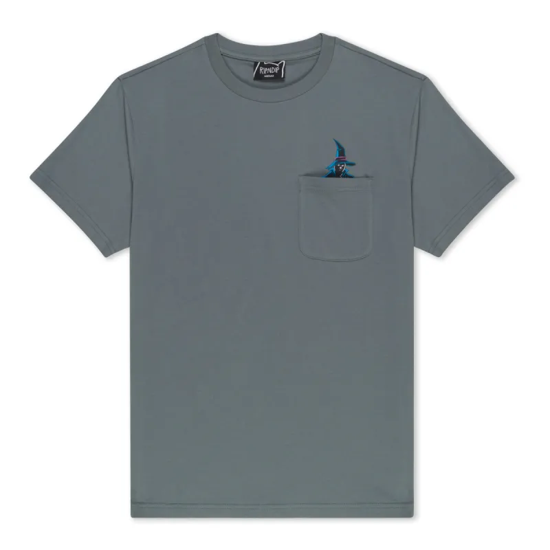 Jermie Witch Pocket Tee (Charcoal) made by Ripndip