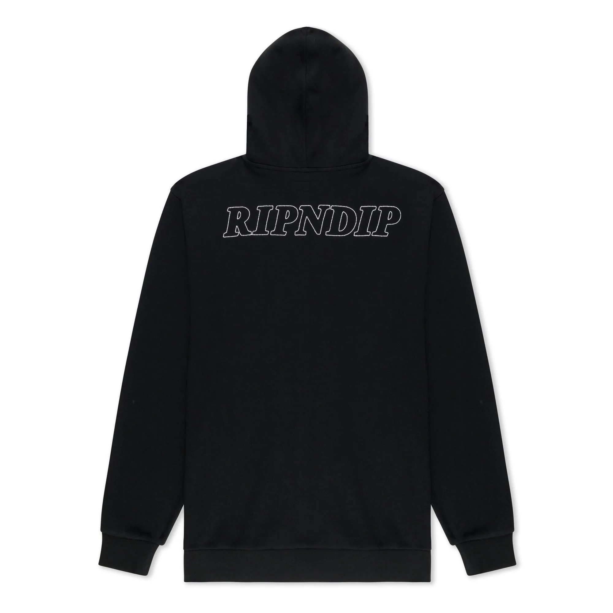 Fuckin Fuck Balaclava Hoodie (Black) sold by Ripndip product image thumbnail 3