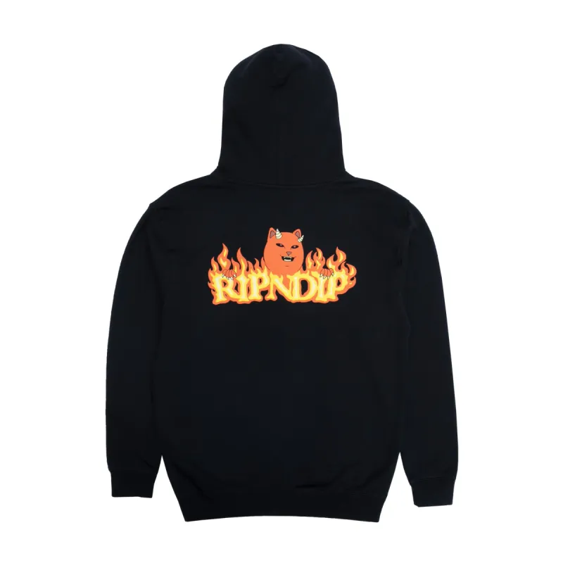 Devils Work Hoodie (Black) sold by Ripndip