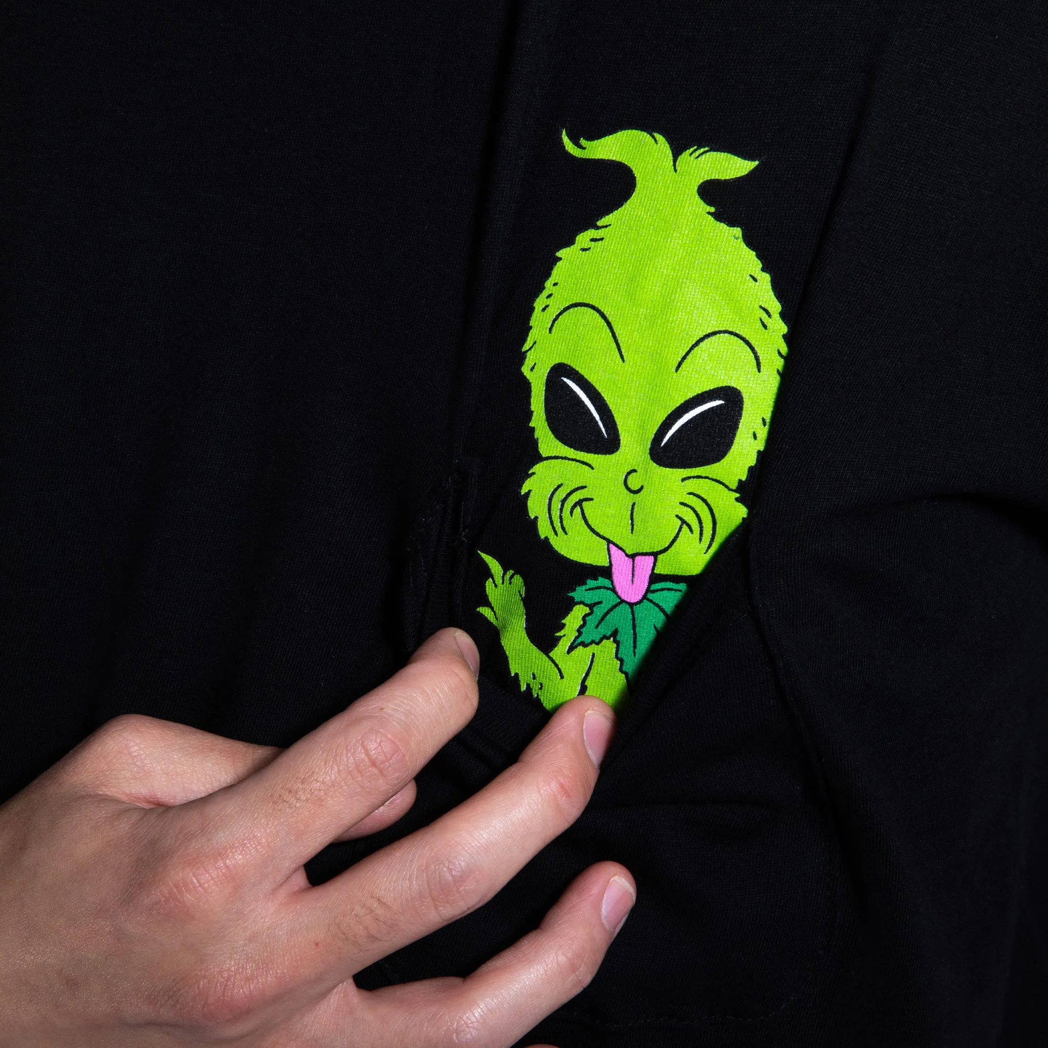 Bah Humbug Pocket Tee (Black) sold by Ripndip product image thumbnail 2