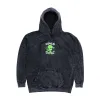 We Out Here Smoking Hoodie (Black Mineral Wash) sold by Ripndip