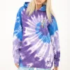 Friday Jr Hoodie (Purple/Lilac Spiral Dye) sold by Ripndip