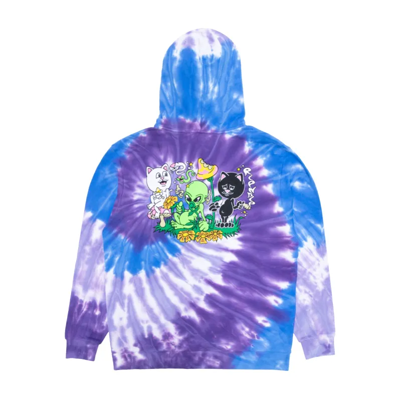 Friday Jr Hoodie (Purple/Lilac Spiral Dye) sold by Ripndip