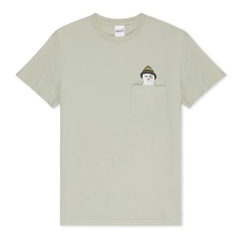 Ranger Nerm Pocket Tee (Sage) sold by Ripndip