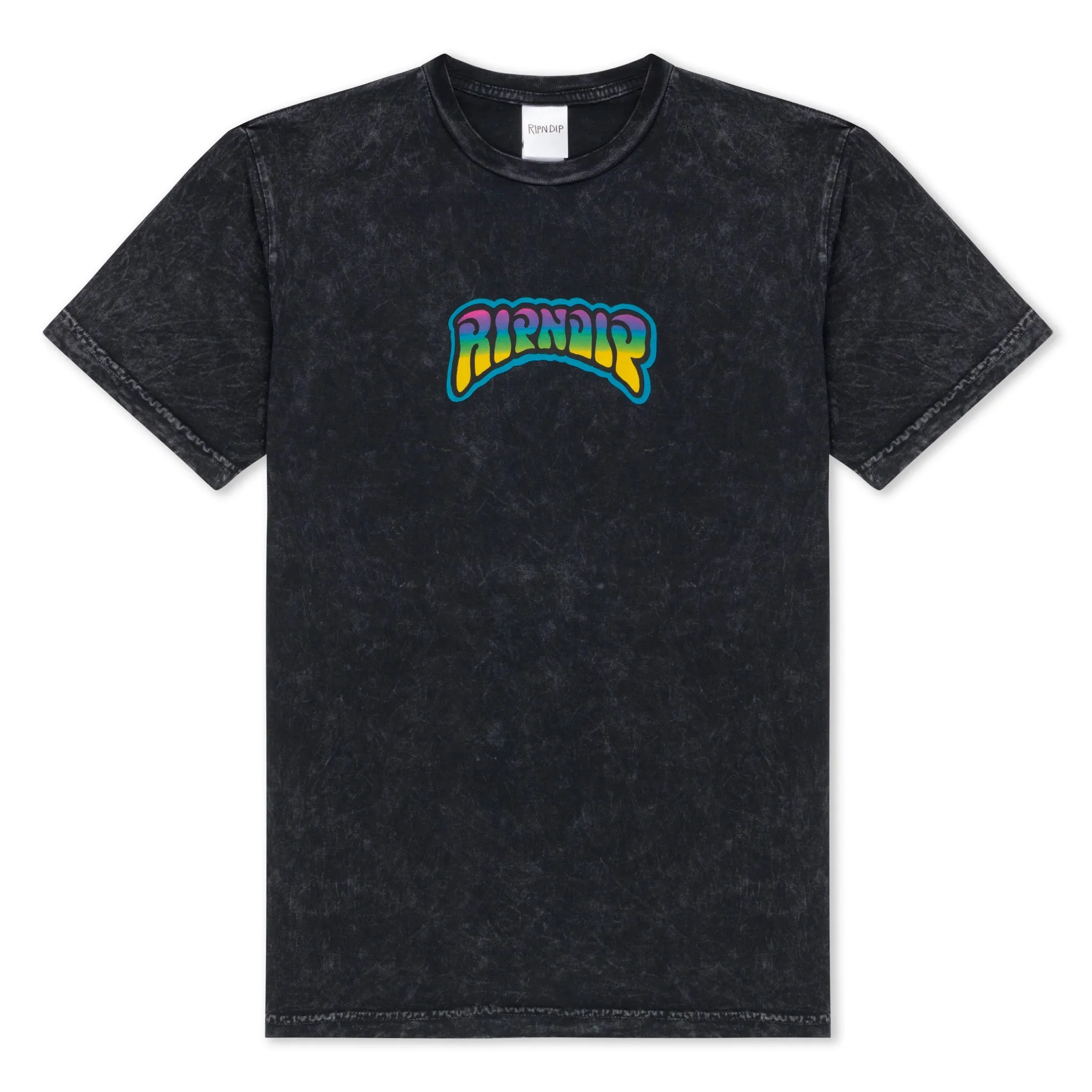 Psychedelic Garden Tee (Black Mineral Wash) sold by Ripndip product image thumbnail 2