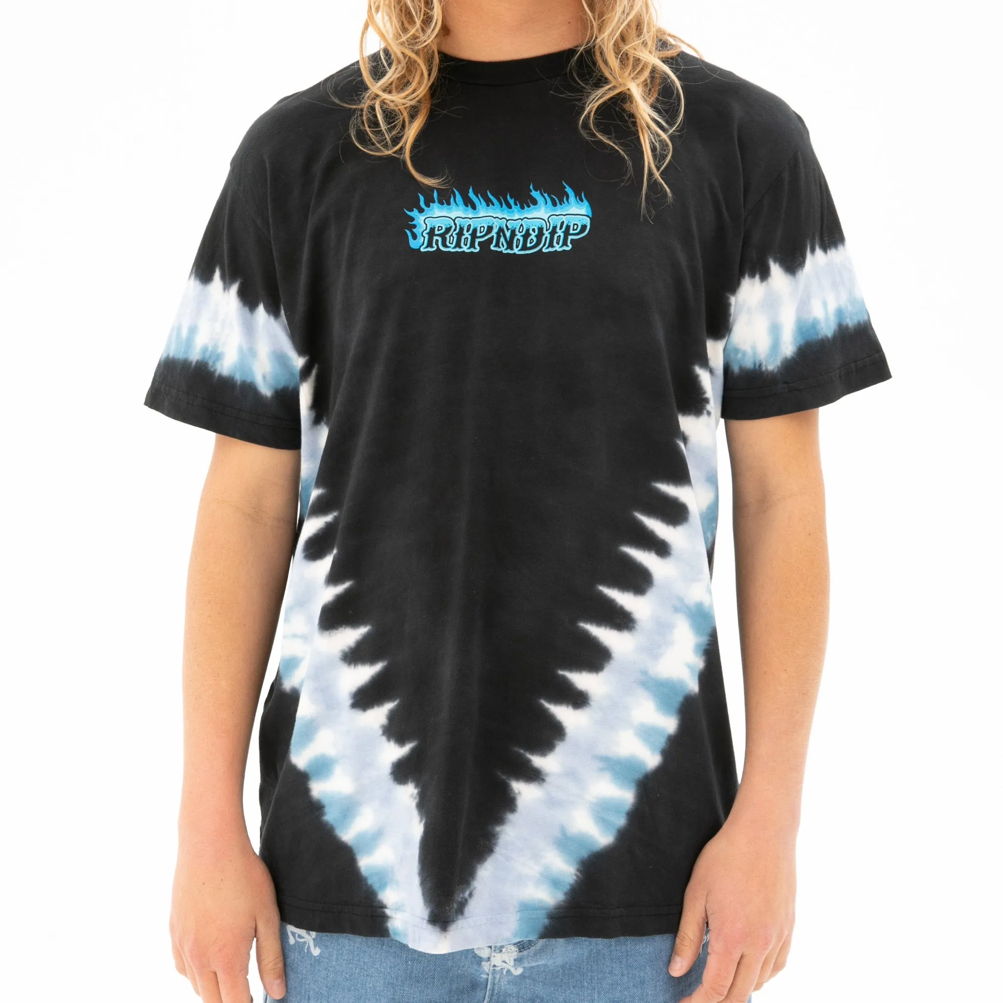 Hades Tee (Blue/Black V Dye) sold by Ripndip product image thumbnail 2