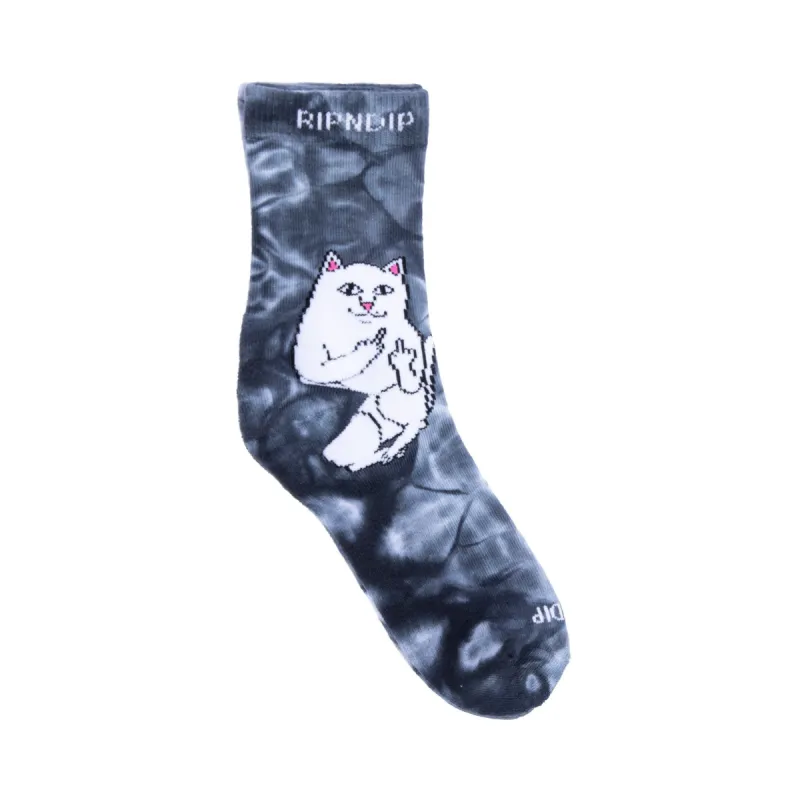 Lord Nermal Mid Socks (Black Lightning) made by Ripndip