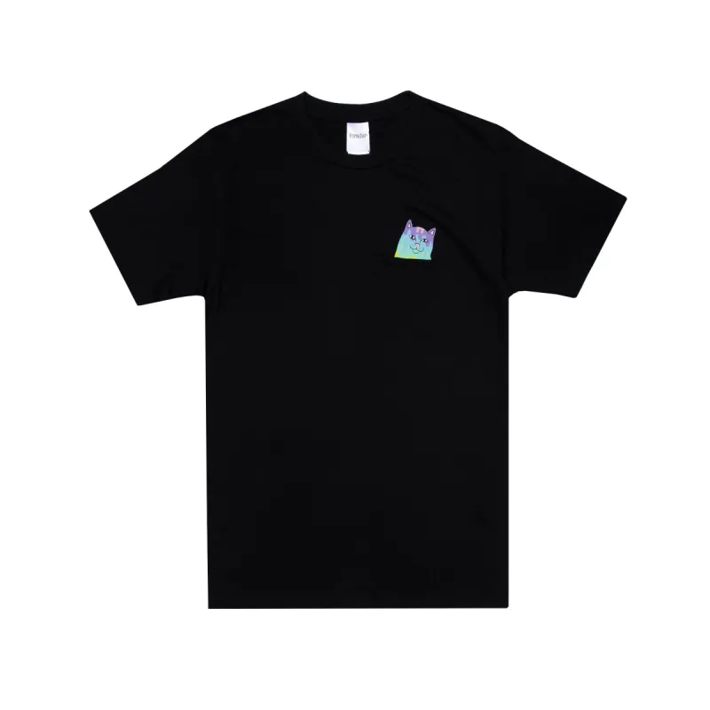Rainbow Nerm Pocket Tee (Black) sold by Ripndip
