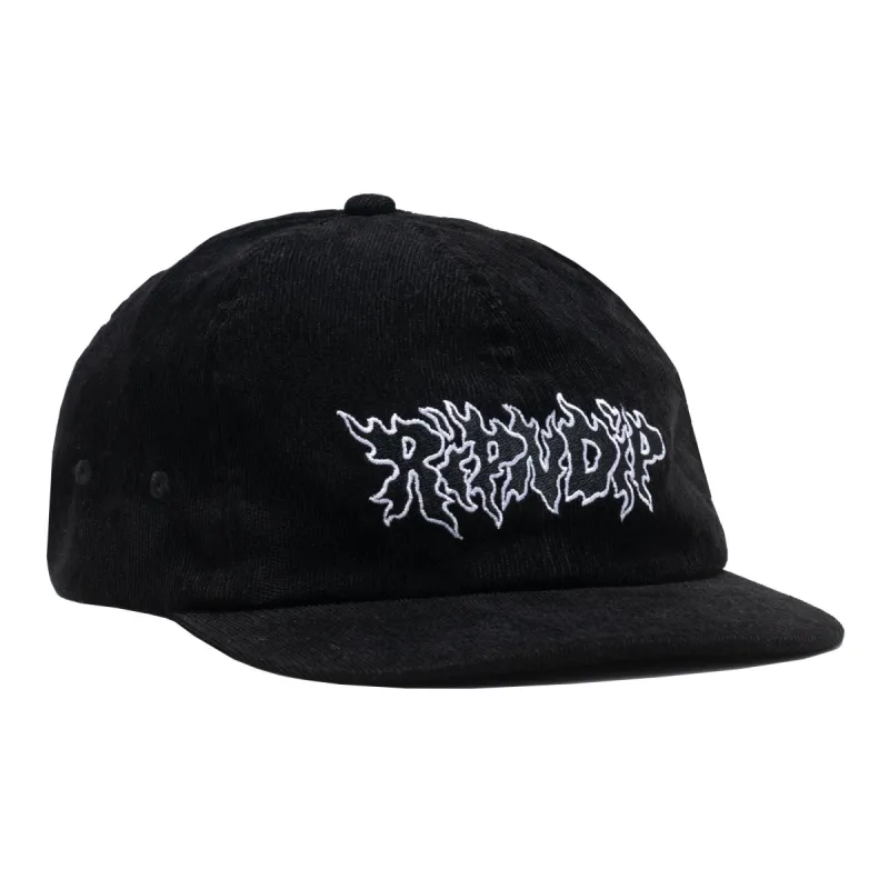 Blaze 6 Panel (Black) sold by Ripndip