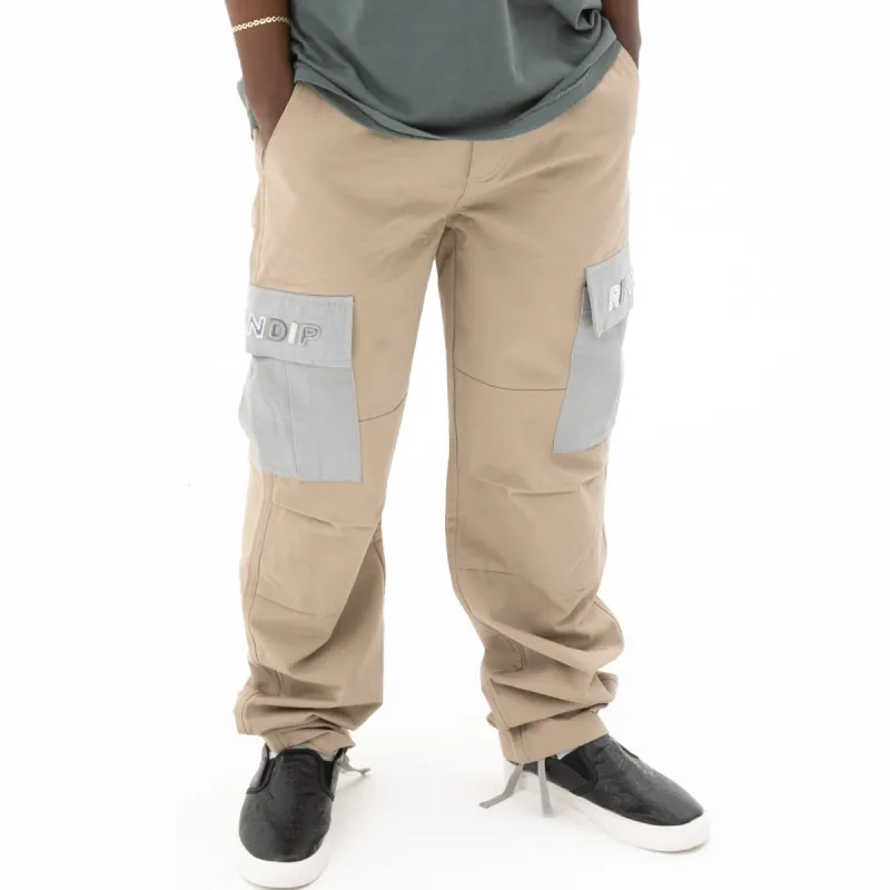 Holy Cargo Pants (Tan) made by Ripndip
