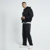 Black Hooded Bomber jacket sold by River Island
