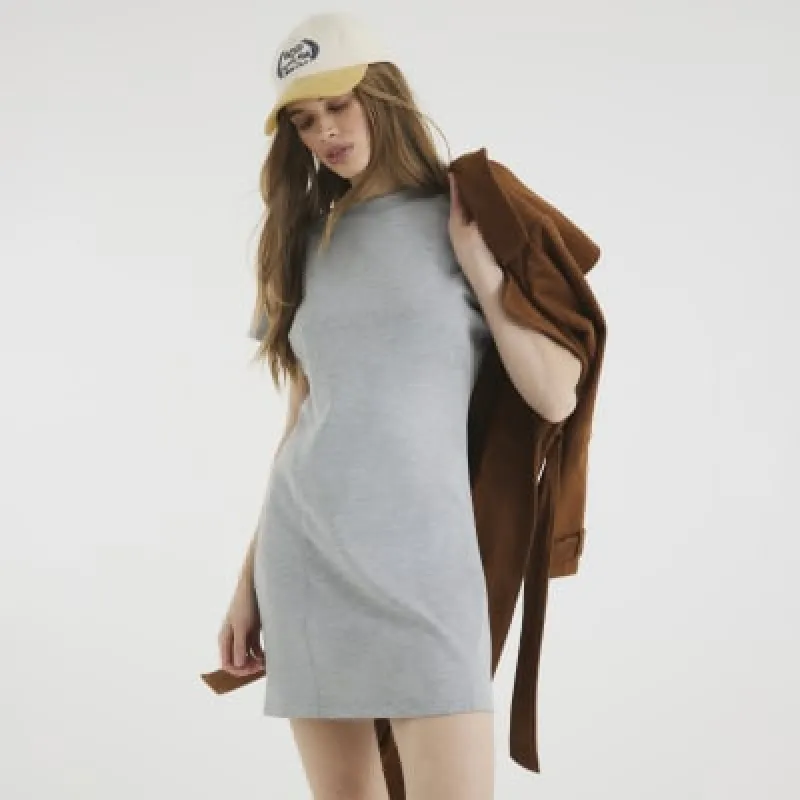Grey Short Sleeve Mini Dress sold by River Island