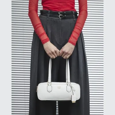 White Bowler Bag sold by River Island