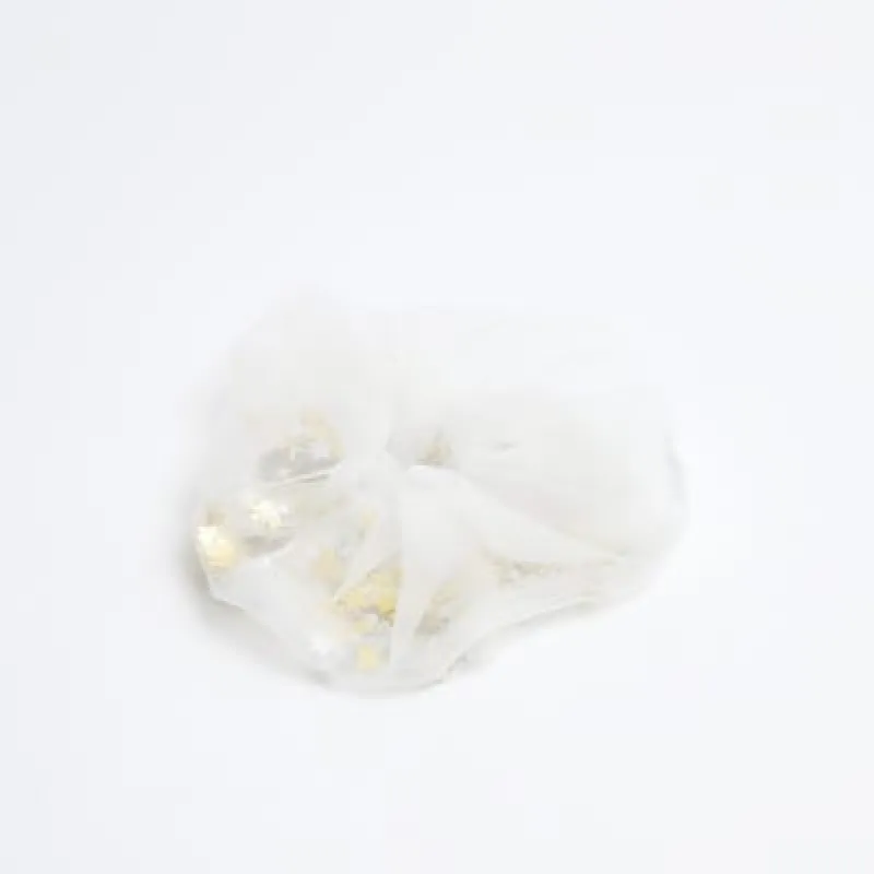 White Star Organza Oversized Scrunchie sold by River Island