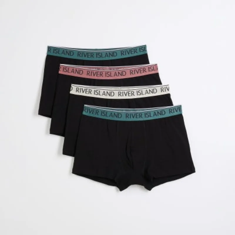 4PK Black Tipped Trunks sold by River Island
