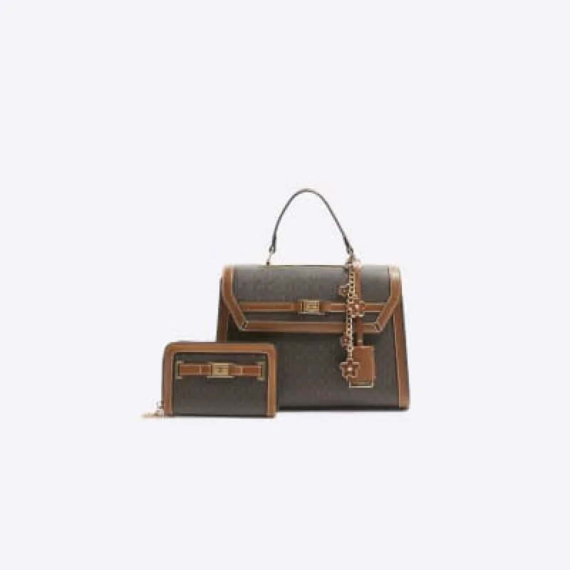 Brown Charm Tote Bundle Bag sold by River Island
