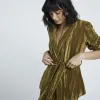 Green Belted Wrap Blazer sold by River Island