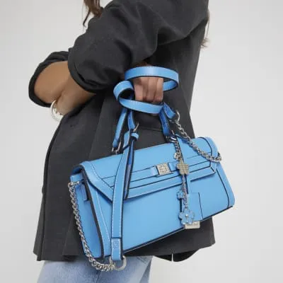 Blue Mini Tote Cross Body Bag sold by River Island