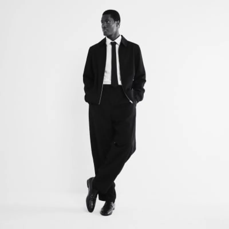 Black Smart Shacket sold by River Island