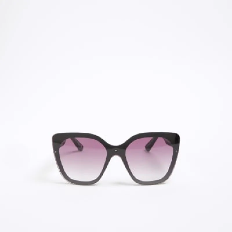 Black Cat Eye Sunglasses sold by River Island
