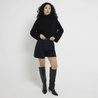 Black High Neck Jumper sold by River Island