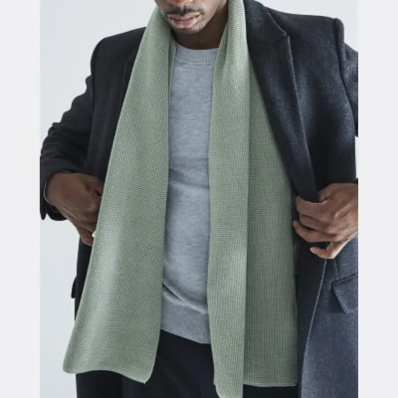Green Waffle Scarf sold by River Island