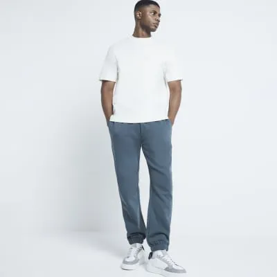 Green Regular fit Essential Joggers sold by River Island
