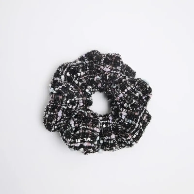 Black Oversized Scrunchie sold by River Island