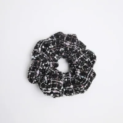 Black Oversized Scrunchie sold by River Island