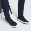 Navy Lace Up Trainers sold by River Island