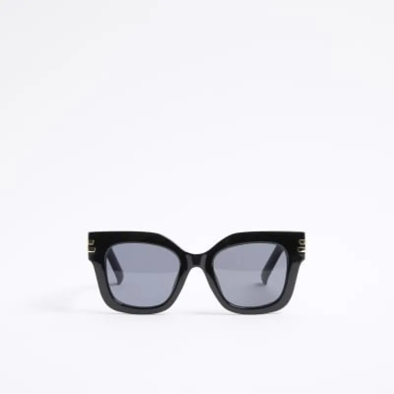 Black Cat Eye Sunglasses sold by River Island