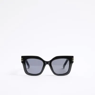 Black Cat Eye Sunglasses sold by River Island