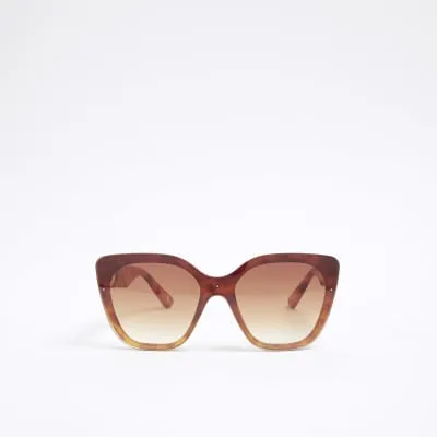 Tortoise Cat Eye Sunglasses sold by River Island