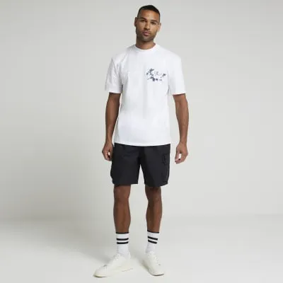 White short sleeve regular fit t-shirt sold by River Island
