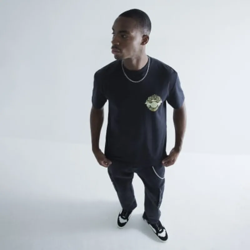 OG ALCATRAZ TEE [BLACK/YELLOW] | Parallel