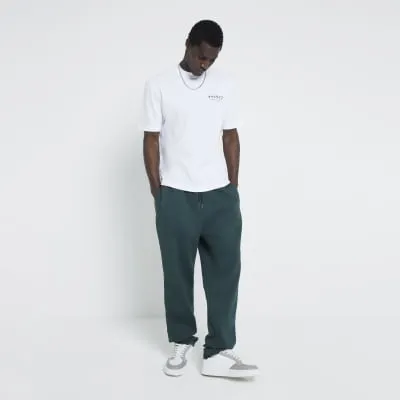 White Regular fit Japanese graphic t-shirt sold by River Island