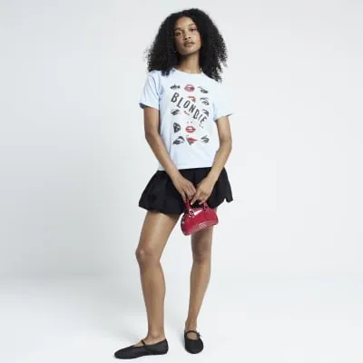 Blue Blondie graphic t-shirt sold by River Island