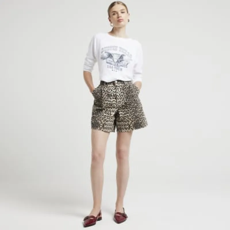 White USA graphic t-shirt sold by River Island